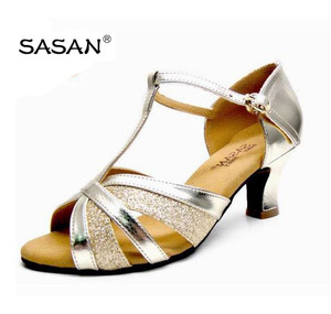 T bar Mujeres Latin Rumba <span class=keywords><strong>Salsa</strong></span> <span class=keywords><strong>Zapatos</strong></span> <span class=keywords><strong>de</strong></span> <span class=keywords><strong>baile</strong></span> 5,5 cm Tacón Pu <span class=keywords><strong>Zapatos</strong></span> <span class=keywords><strong>de</strong></span> <span class=keywords><strong>baile</strong></span> <span class=keywords><strong>de</strong></span> cuero para mujer - Product Image 3