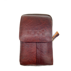 Sacchetto di vita della carta delle monete del cellulare del cuoio della vacchetta davvero genuina degli uomini di modo di vendita caldi all'ingrosso della fabbrica - Product Image 4
