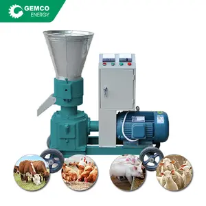 small flat disk cow feed pellet granulator