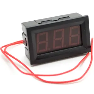 2 Wire 0.56" AC 30V-500V Red LED Digital Voltmeter Volt Voltage Monitor Meter Tester for 220V 380V