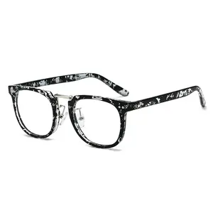 Tattoo eyewear eyeglasses frame glasses frames oversize tattoo pantone german vintage eyewear cn jh oem customized pc pc ac