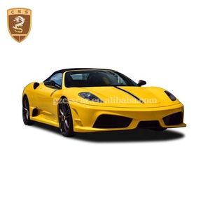 SC Style Auto Car Accessories Body Kit para <span class=keywords><strong>Ferrari</strong></span> <span class=keywords><strong>F430</strong></span> Fibra de vidrio Parachoques delantero Faldones laterales Piezas de difusor trasero - Product Image 2