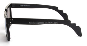 Yiwu-gafas De <span class=keywords><strong>Sol</strong></span> clásicas con diseño italiano, Lentes De <span class=keywords><strong>Sol</strong></span> Con montura negra mate, a la moda, De PC, 2022 - Product Image 2