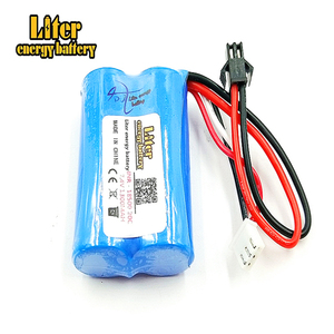 7,4 в 1300 мАч 18500 15c Lipo батарея для UDI 001 UDI001 для HQ HuanQi 960 2,4 г пульт дистанционного управления лодка катере <span class=keywords><strong>3</strong></span>,7 в RC LIPO batte - Product Image 4