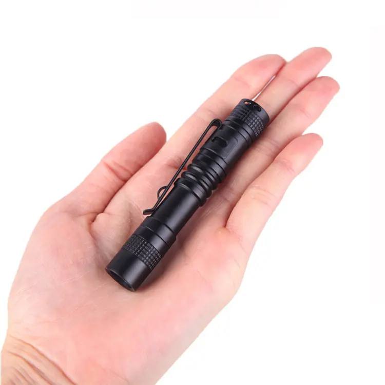 High Power Mini Flashlight LED Lamp Q5 XPE Flash Light Lanterna Torch Penlight By AAA Battery for Camping Hunting