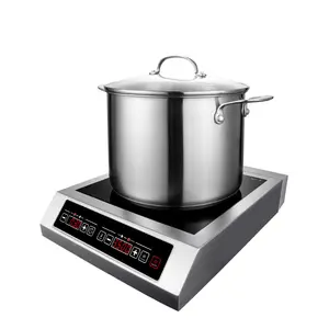 Pre-set time 3500w induction cooker halogen cooker for keep warm