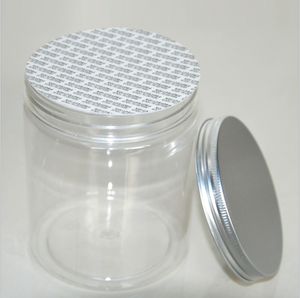 500ml <strong>Plastic</strong> Round PET <strong>Jars</strong> with Aluminum Cap Airtight <strong>Sweet</strong> Packaging <strong>Jars</strong> - Product Image 2