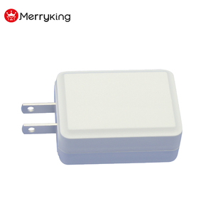 Enchufe fijo blanco micro usb cargador 5 V 2 <span class=keywords><strong>amperios</strong></span> 1a <span class=keywords><strong>cable</strong></span> redondo - Product Image 3