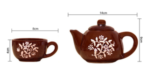 Bán Buôn Giá Rẻ Châu Âu Gốm Cốc Cà Phê Cup Pot Set Ấm Trà Với 7 Piece - Product Image 6