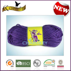 2014 populaire. 85% acrylique. 15% laine mélangée fils pour tricot à la main à prix bon marché fabriqués en chine - Product Image 1