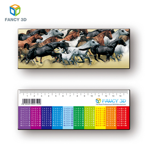 Fancy <span class=keywords><strong>3D</strong></span> Bán Buôn Sản Phẩm Tùy Chỉnh Thiết Kế Nhựa <span class=keywords><strong>3D</strong></span> Giống Hình Hột Đậu Có Thể In Song Song Thước - Product Image 2