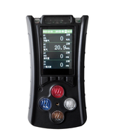 Detector de gas múltiple portátil 4 en 1, Analizador de gas 4 en 1, CO H2S, pantalla LCD