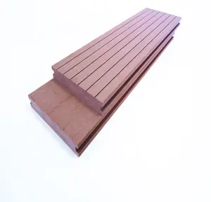 Wood plastic Flooring 20mm thick Solid terrace board anti-fungus wpc