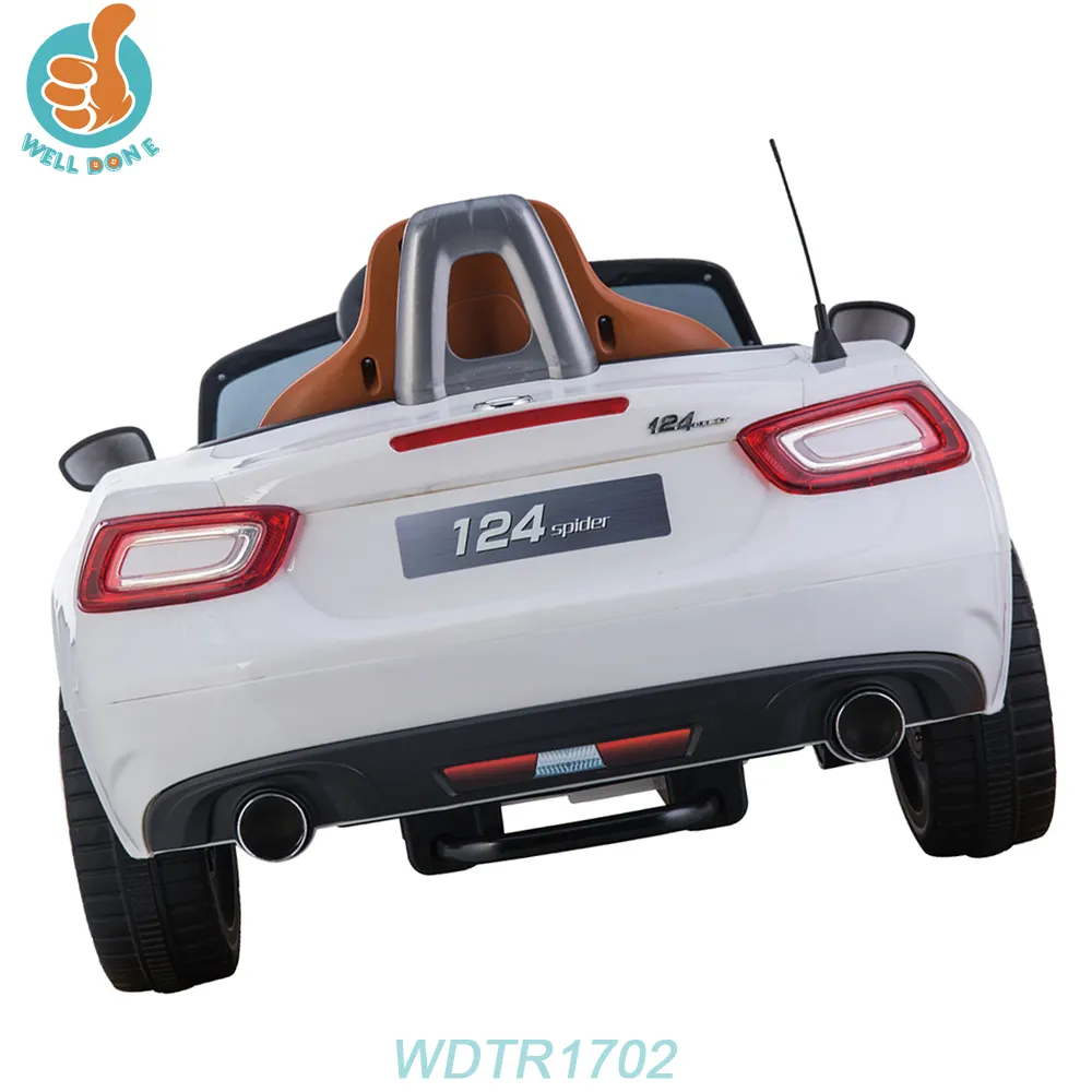 WDTR1702 Licensed Fiat-124 Spider Interesting Remote Control Cars For Kids