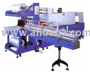 Automatic wrapping shrinking machine