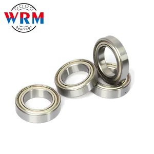 WRM China Brand 얇은-벽 Deep 홈 볼 봉인 볼 Bearing 6805 6905