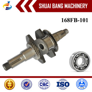 La mejor calidad del cigüeñal Nombre de las piezas 168FB, Cigüeñal del <span class=keywords><strong>motor</strong></span> - Product Image 3