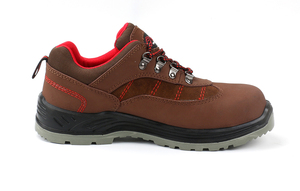 Fabricante de zapatos de seguridad personalizados de fábrica para los hombres punta de acero de cuero antideslizante impermeable puñalada resistente S3 al por mayor - Product Image 3