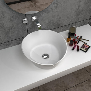 Bacia de lavar banheiro de luxo, lavatório sólido especial da superfície BS-8341 - Product Image 4