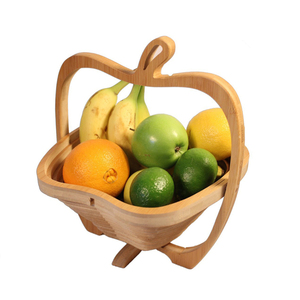 Vente chaude Vintage Style Bambou <span class=keywords><strong>Table</strong></span> Coaster Noix <span class=keywords><strong>Panier</strong></span> et Plateau De Nourriture pour La Décoration De La Maison avec Boîte-Cadeau - Product Image 4