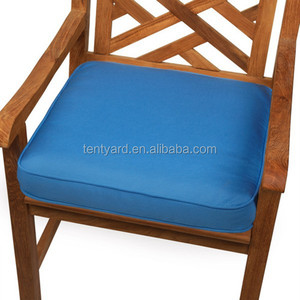 Cojín Cuadrado para Silla de Jardín, Impermeable, Resistente al Fuego, con <span class=keywords><strong>Funda</strong></span> de Espuma Lavable y Extraíble, 100% Poliéster - Product Image 1