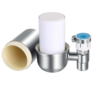 Healthy Faucet Water Filter System - Tap Water <span class=keywords><strong>Purifier</strong></span> Filter Water Purifying Device for Home Kitchen ,Faucet Mount Filter with - Product Image 4