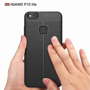 Struttura di cuoio Cassa Del Telefono <span class=keywords><strong>per</strong></span> <span class=keywords><strong>Huawei</strong></span> <span class=keywords><strong>P10</strong></span> Lite, <span class=keywords><strong>per</strong></span> <span class=keywords><strong>P10</strong></span> Lite In Gomma Antiurto Back Cover - Product Image 1