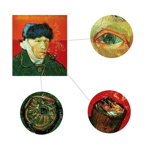Western Art Impressionist Van Gogh Self Portrait Series Famous Figure Canvas Paintings