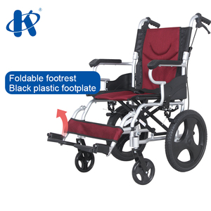 Kaiyang Top Sales KY862L Aluminum <strong>Wheelchair</strong> with Foldable Backrest Flip up Footrest <strong>Wheelchair</strong> United Brake <strong>Mag</strong> <strong>Wheel</strong>