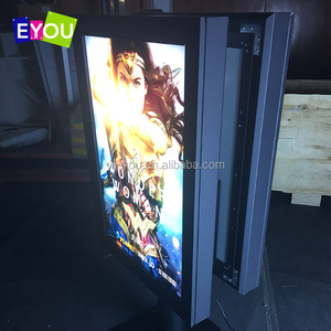 LED retroiluminada carretera <span class=keywords><strong>calle</strong></span> poste de luz publicidad soporte de exhibición - Product Image 4