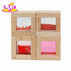 Nouvelle arrivée 16 pièces en <span class=keywords><strong>bois</strong></span> sensoriels <span class=keywords><strong>kit</strong></span> de construction pour enfants W13A160 - Product Image 3