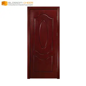 Geometry series plywood wood door frame for bedroom price reasonable