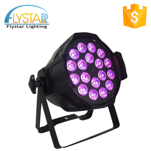 Concurrentiel <span class=keywords><strong>prix</strong></span> 18 pcs 15 w 5in1 rgbwa par can led noir lumière de scène de lavage effet led théâtre éclairage - Product Image 2