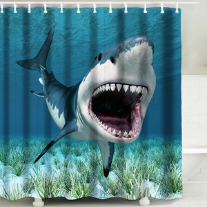 DaiRui <strong>Cheap</strong> Hookless Polyester Digital Print Bath Room <strong>Curtain</strong> Set 3D Print <strong>Shower</strong> <strong>Curtain</strong> - Product Image 6