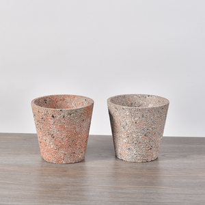 Pot de jardin rond pour plantes, logo personnalisé, décoration de maison, jardinage, macetas, moules pour jardinières <span class=keywords><strong>en</strong></span> <span class=keywords><strong>béton</strong></span>, pièces - Product Image 5