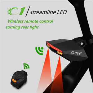 OEM Remote Control Bike Safety Light <strong>Led</strong> <strong>Cycling</strong> Warn Night Light With Braking - Product Image 2