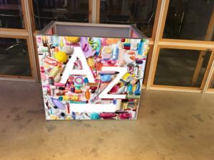 Meja Promosi logam portabel kustom untuk acara dan Display pameran iklan konter lantai berdiri - Product Image 5