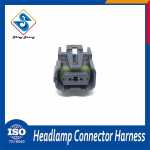Bueno Odm Oem auto soporte de la lámpara 2 pin conector hembra macho mazo de cables auto - Product Image 3