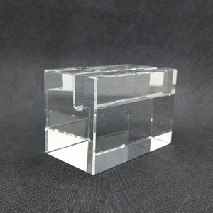 Cristal al por mayor titular de la tarjeta como regalo de <span class=keywords><strong>empresa</strong></span> o escritorio de oficina Set - Product Image 2