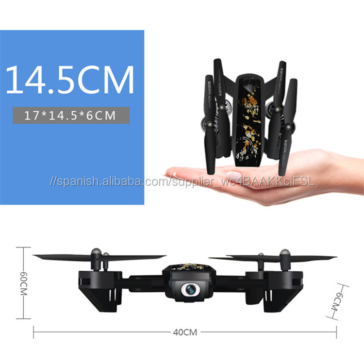 Últimas drone tecnología RC control remoto pequeño vuelo OEM Cámara drone personalizado con cámara dual HD flujo óptico
