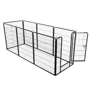 Pena Bermain Anjing Latihan Logam Portabel Tugas Berat - Product Image 5