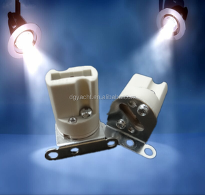 Giá Đỡ Đèn Gốm Trang Trí G9 Với Giá Đỡ Góc Phải - Product Image 1