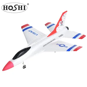 HOSHI FX-823 2.4G 2CH RC Airplane Glider Remote Control Plane Outdoor Flying Aircraft ChildrenおもちゃChristmasギフト