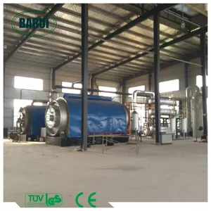 waste tire pyrolysis machine to oil