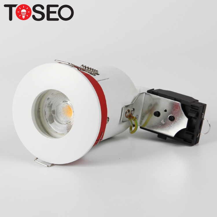 European Standard Fire Protection Recessed LED Down Light 9W For Restaurant Spotlight