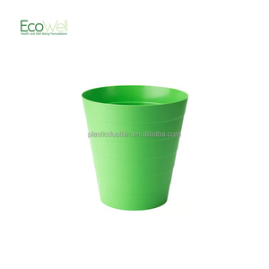 Cubo de basura doméstico de 8 litros con tapa abierta - Product Image 1