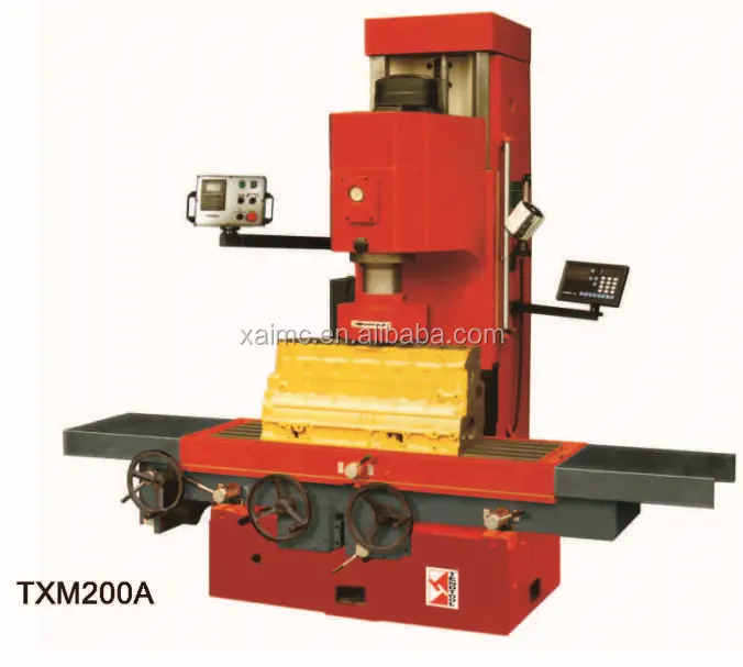 Cylindre cnc noir, rectifieuse de surface, à fraiseuse, TXM200A