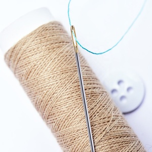 Aiguilles à œil en or, outil de point à main, épingles de point de croix de Bodkin/aiguilles à main de broderie avec queue en or 10 pièces - Product Image 6