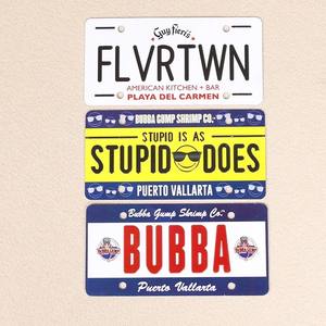 Motocicleta decorativa personalizada/accesorios para matrícula de coche europeo EE. UU. Número de coche en blanco - Product Image 6