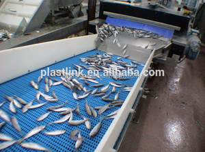 Plast enlace CLEA pescado cinta transportadora modular - Product Image 3